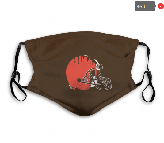 NFL Cleveland Browns #6 Dust mask with filter->mlb dust mask->Sports Accessory